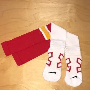 Nike NFL KC Chiefs Socks - XLarge Tall - 1 Pair